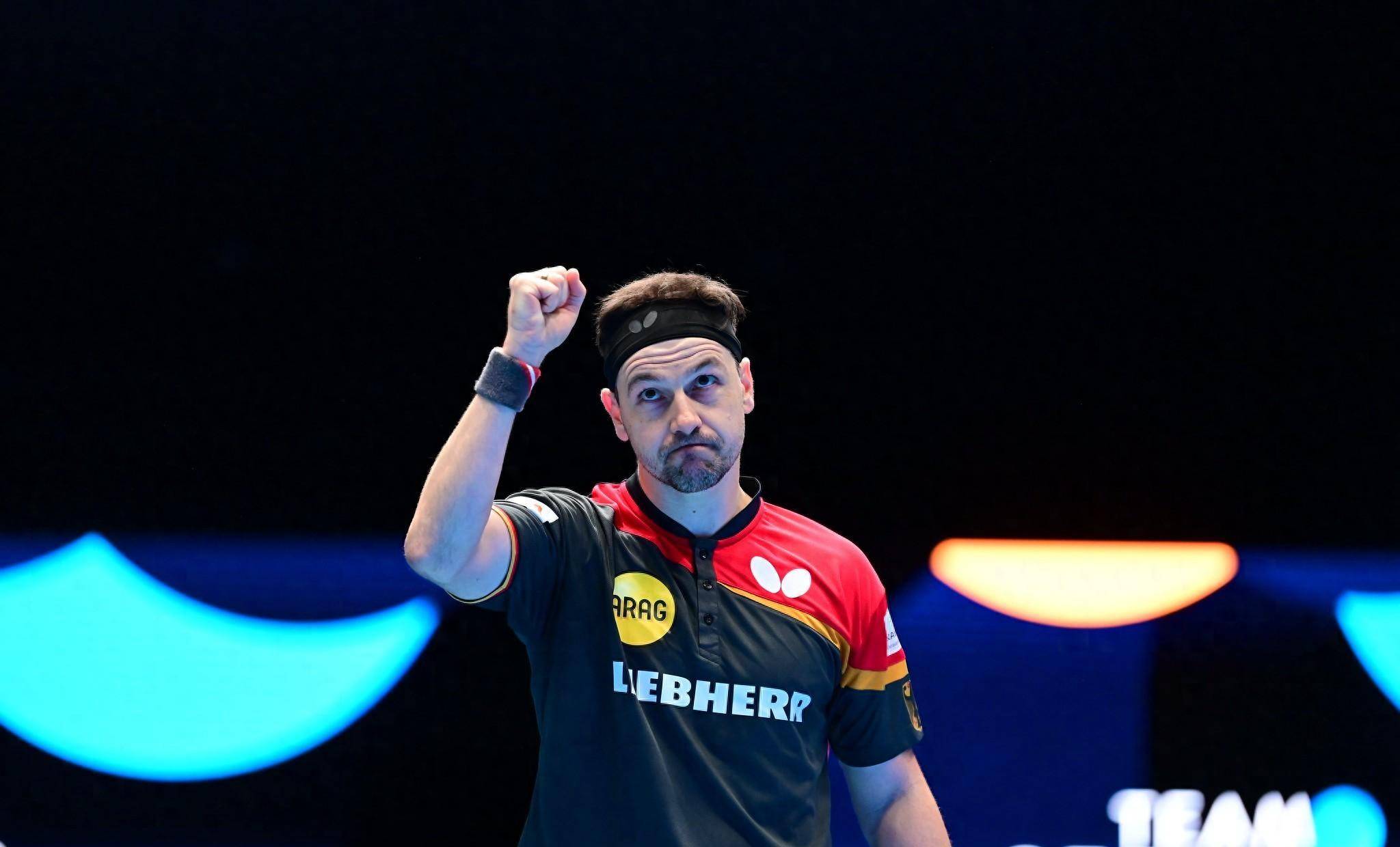 德国乒乓球队碾压瑞典乒乓球队，波尔高光表现的简单介绍