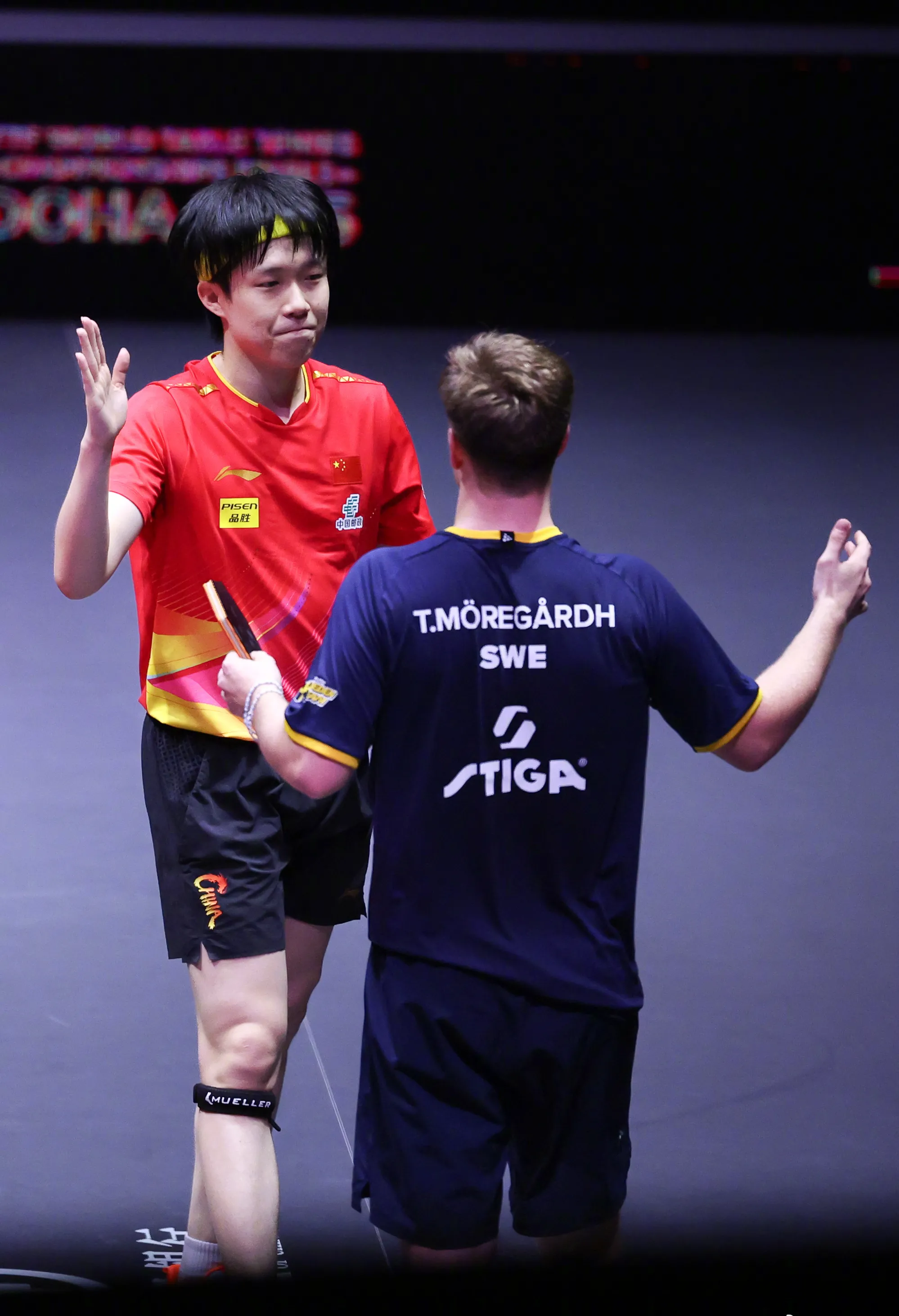 德国队完胜瑞典队，许昕扛起全队